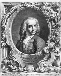 Porträt von Antonio Canaletto, Titelillustration aus 